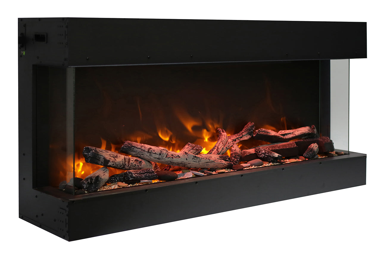 Remii BAY-SLIM 3 Sided Smart Electric Fireplace-FIREPLACE-Luxury Heats