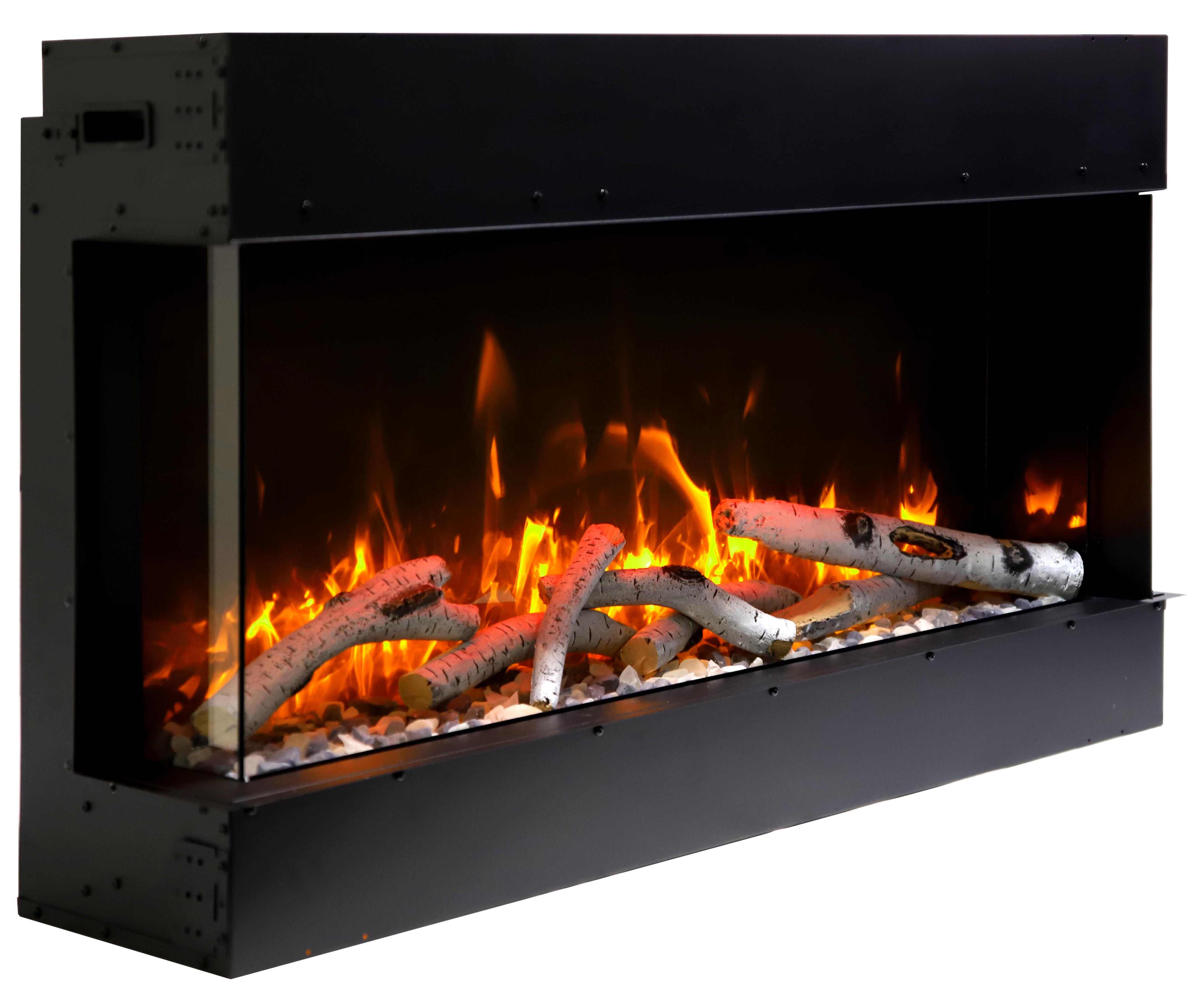 Remii BAY-SLIM 3 Sided Smart Electric Fireplace-FIREPLACE-Luxury Heats