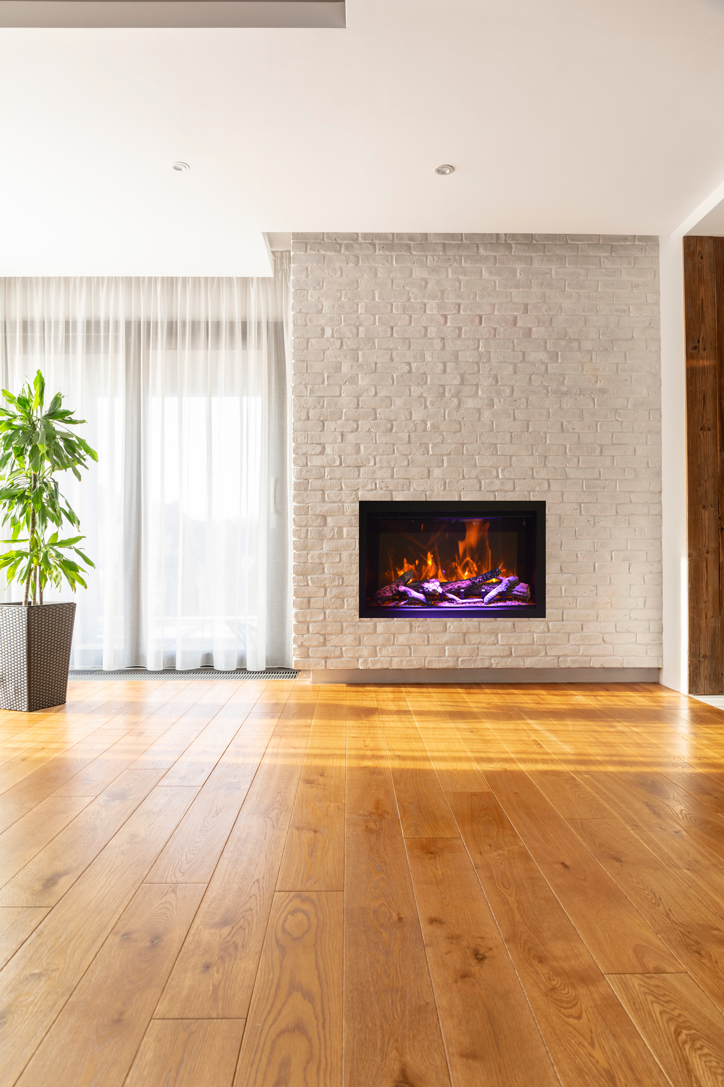 Remii Classic Slim Smart Electric Fireplace-FIREPLACE-Luxury Heats