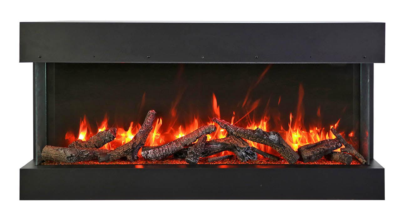 Remii BAY-SLIM 3 Sided Smart Electric Fireplace-FIREPLACE-Luxury Heats