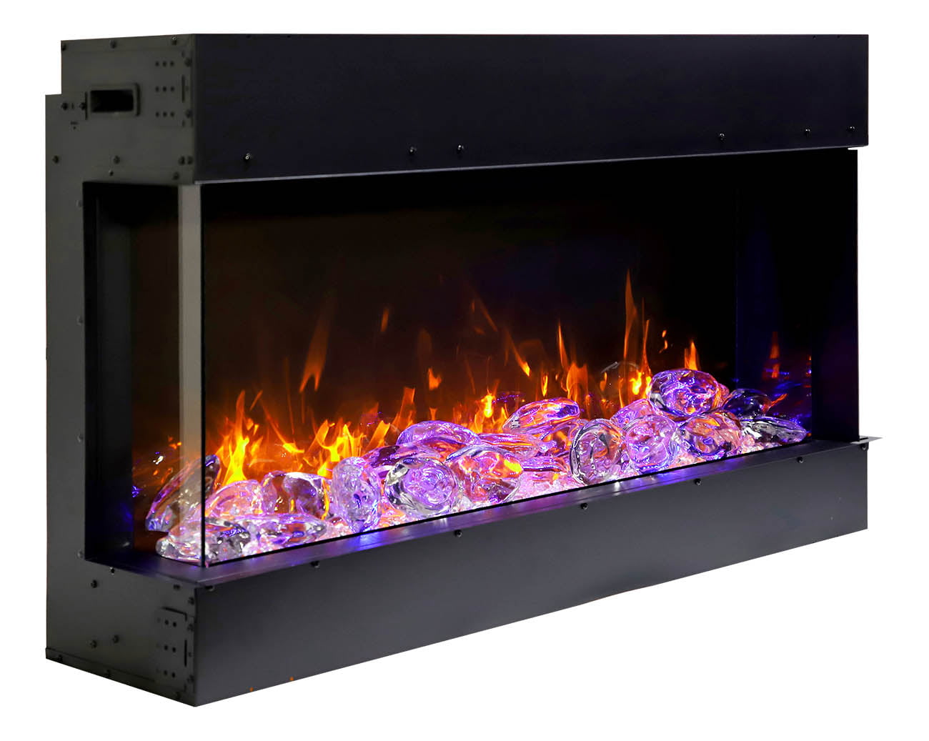 Remii BAY-SLIM 3 Sided Smart Electric Fireplace-FIREPLACE-Luxury Heats