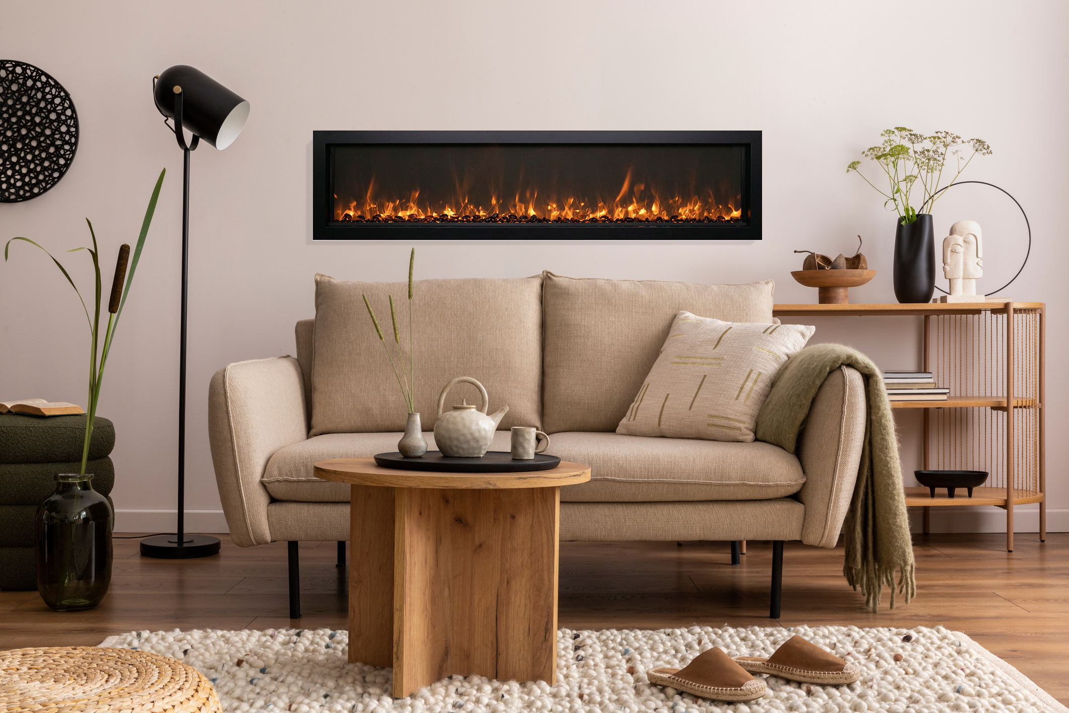 Remii Extra Slim Electric Fireplace-FIREPLACE-Luxury Heats